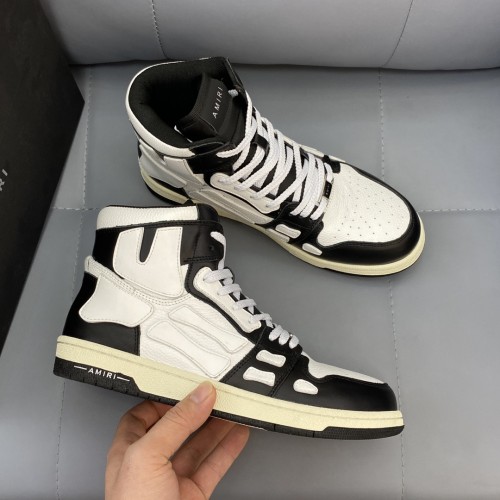 A*M*I Three-dimensional skull high-top sneakers sneakers