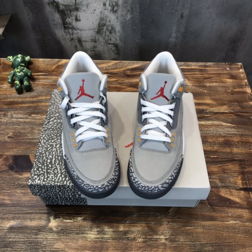 A*J 3  Retro ＂Cool Grey＂ shoes
