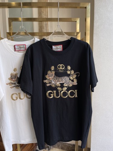 𝐆𝐔*𝐂𝐂𝐈 Tiger embroidered T-shirt