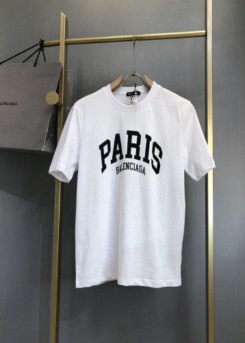 B* Alenciaga 2022SS City Limited Paris Short sleeve T-shirt