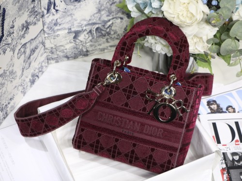 D*R  M8002  Velvet Diamond handbag series