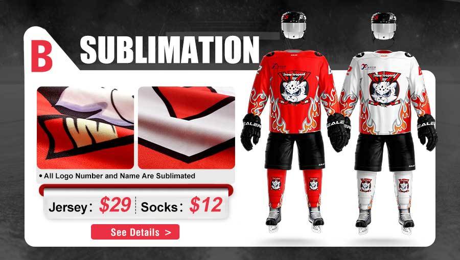 Custom Hockey Uniforms Sports Apparel Template Gallery - Ice