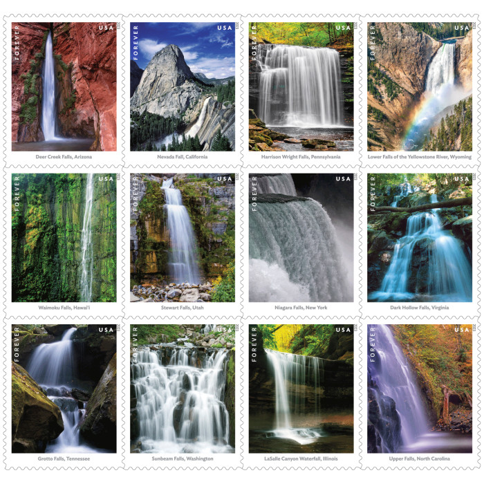 Waterfalls 2023, 60Pcs