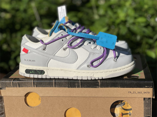 Off-White x Dunk Low 'Lot 47 of 50' GS