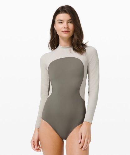Wade the Waters Long Sleeve One-Piece Online Only