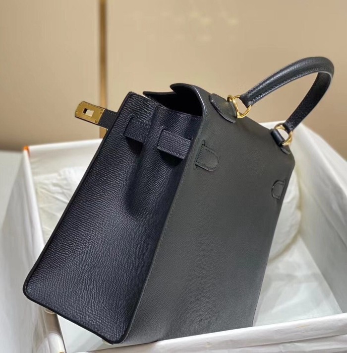Genuine Epsom Leather Tote Shoulder Bag Crossbody Bag