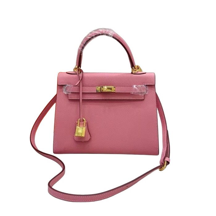 Genuine Epsom Leather Crossbody Bag 25CM 28CM
