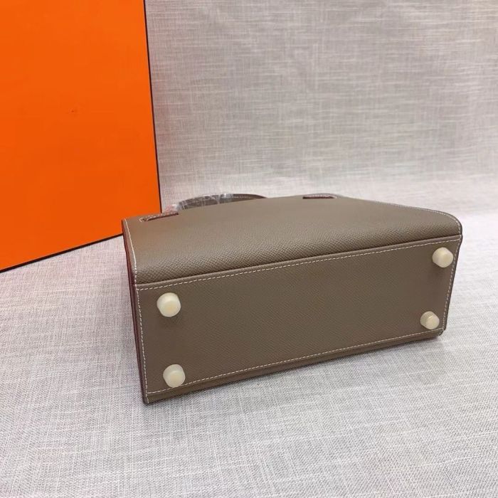 Genuine Epsom Leather Crossbody Bag 25CM 28CM