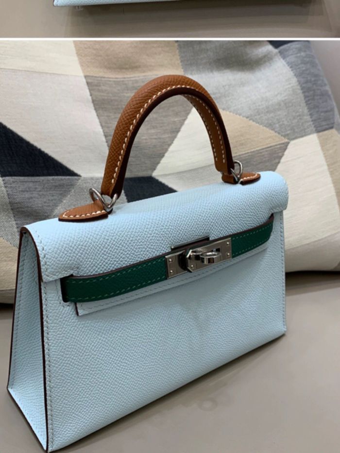 2024 Epsom Leather Tote Shoulder Bag