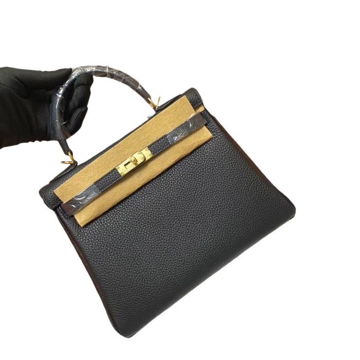 Togo Calfskin Leather Women Tote Shoulder Bag