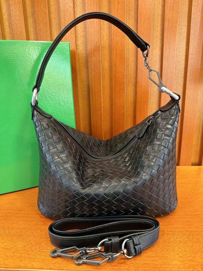 Genuine Lambksin Leather Hobo Bag