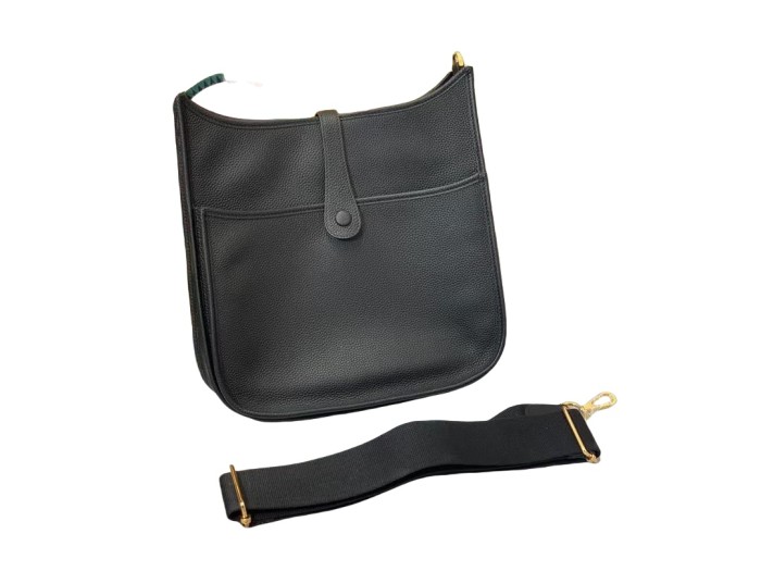Genuine Togo Calfskin Leather Woemn Crossbody Bag Shoulder Bag