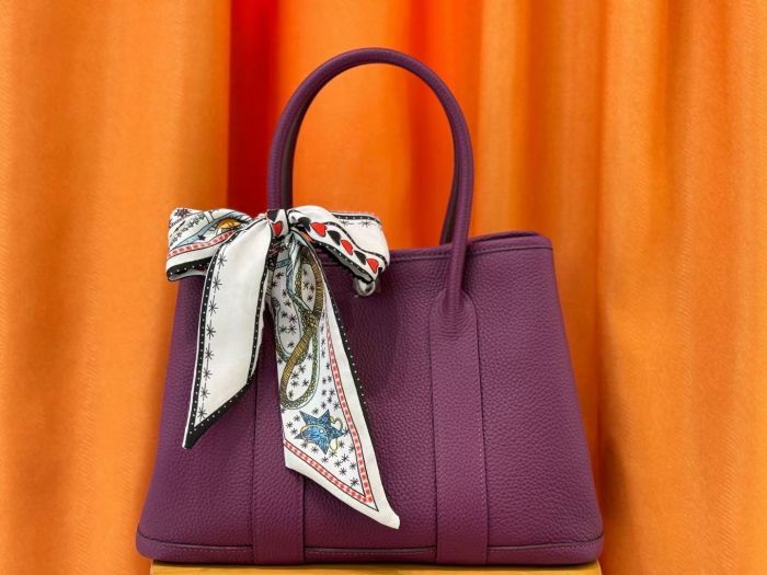 Togo Leather Women Handbags Garden Bag