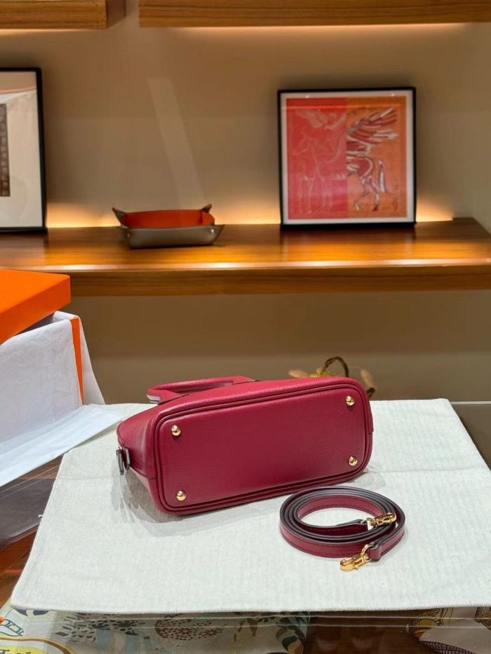 Mini Lambskin Leather Grain Bag