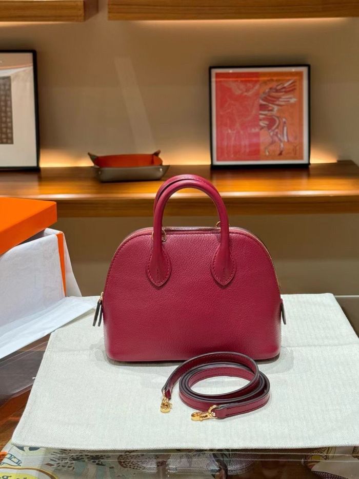 Mini Lambskin Leather Grain Bag