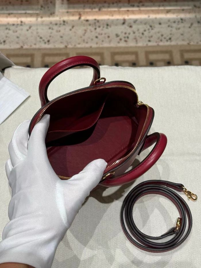 Mini Lambskin Leather Grain Bag