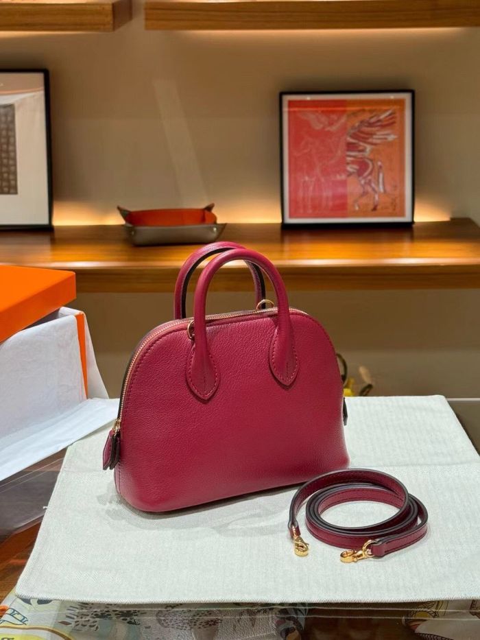 Mini Lambskin Leather Grain Bag