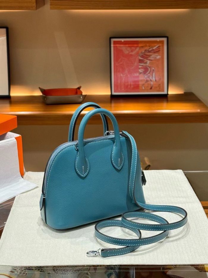 Mini Lambskin Leather Grain Bag
