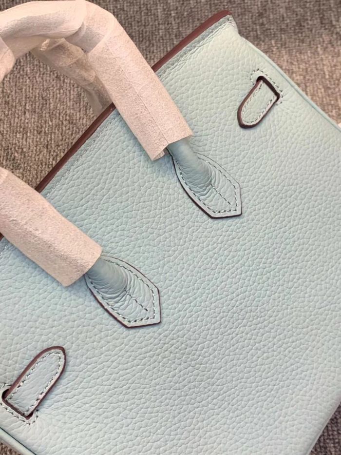 Genuine Cowhile Leather Top Handle Bag