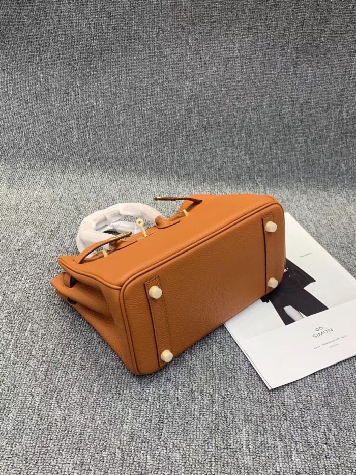 Genuine Cowhile Leather Top Handle Bag