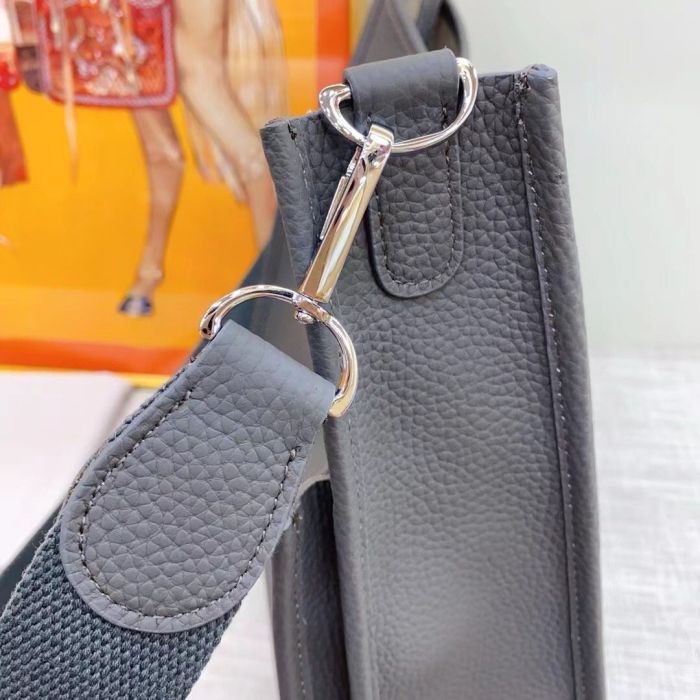 Genuine Cowhile Leather Evelyn Bag Designer Handbag