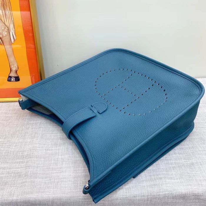 Genuine Cowhile Leather Evelyn Bag Designer Handbag
