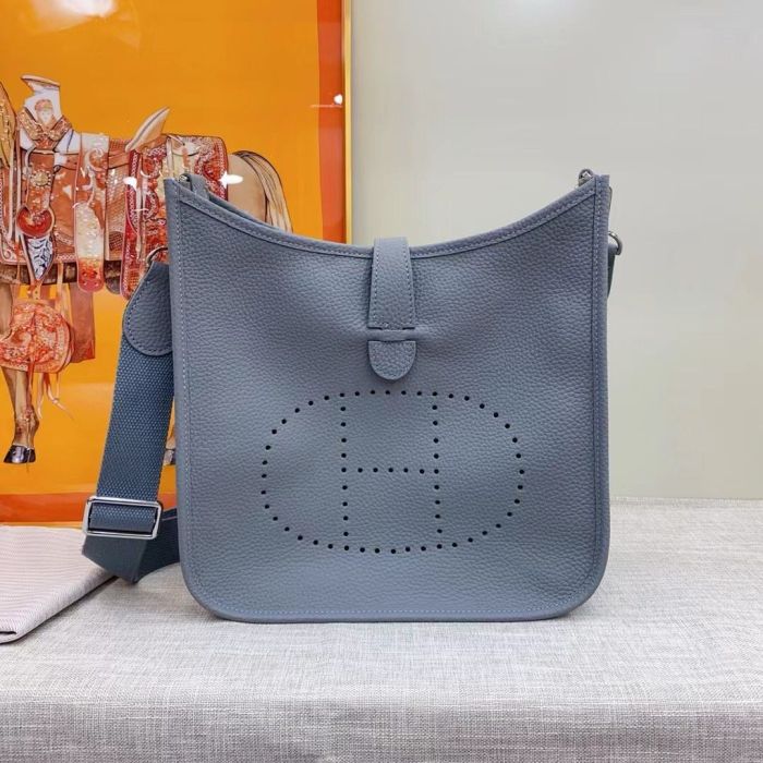 Genuine Cowhile Leather Evelyn Bag Designer Handbag