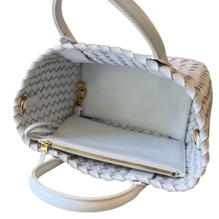 Genuine Lambskin Leather Designer Mini Cabat Bag
