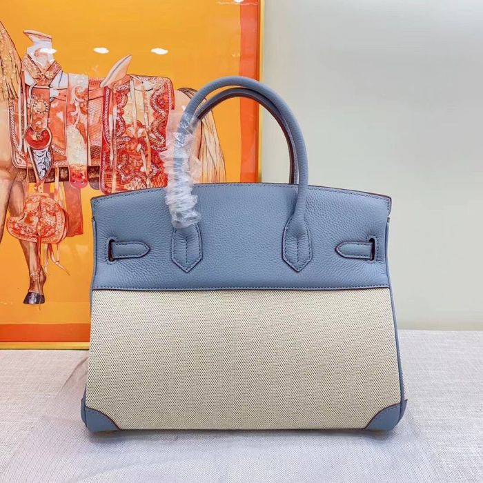 Genuine Cowhile Leather Women Top Handle Bag