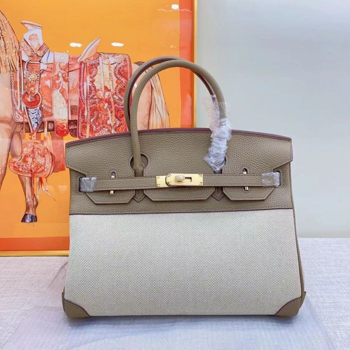 Genuine Cowhile Leather Women Top Handle Bag