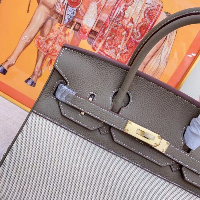 Genuine Cowhile Leather Women Top Handle Bag