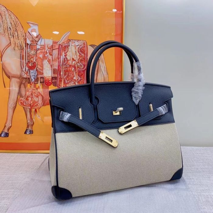Genuine Cowhile Leather Women Top Handle Bag