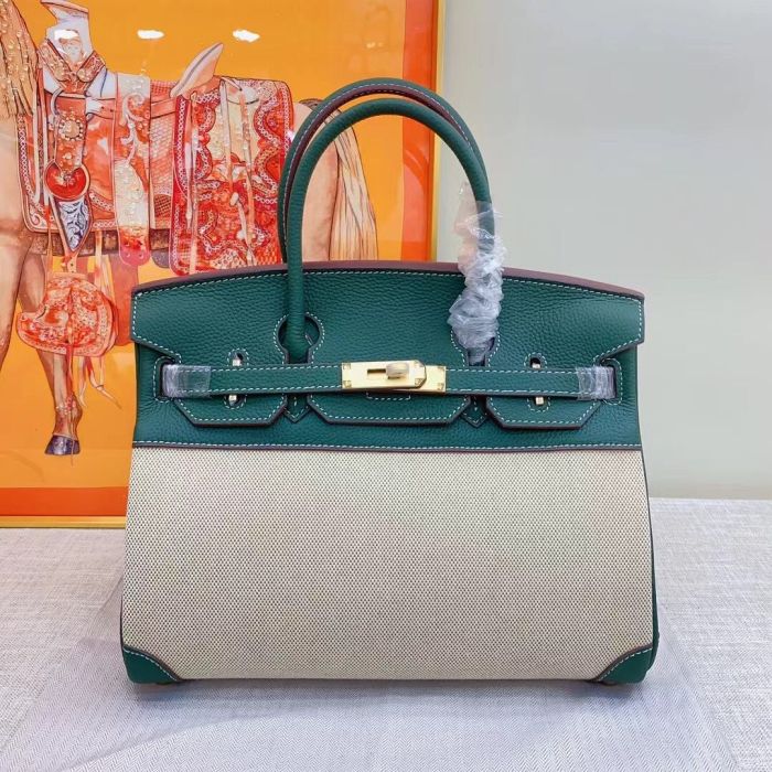Genuine Cowhile Leather Women Top Handle Bag