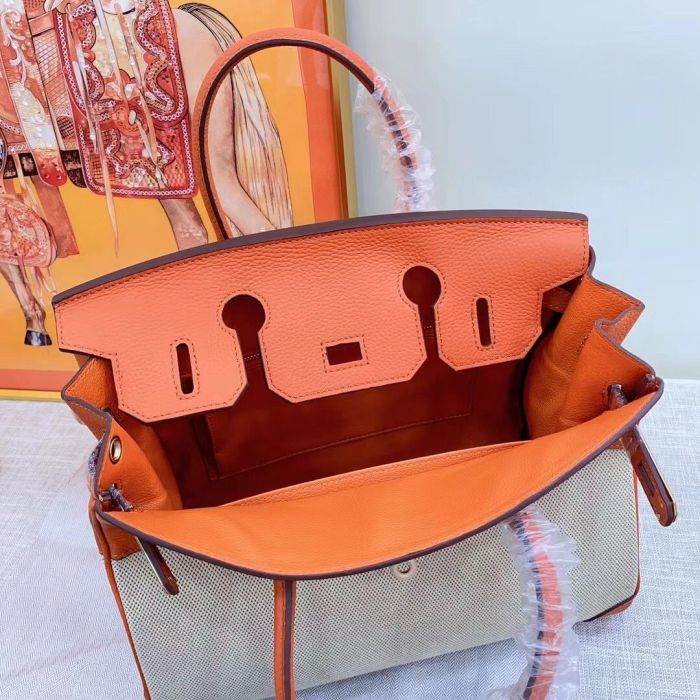 Genuine Cowhile Leather Women Top Handle Bag