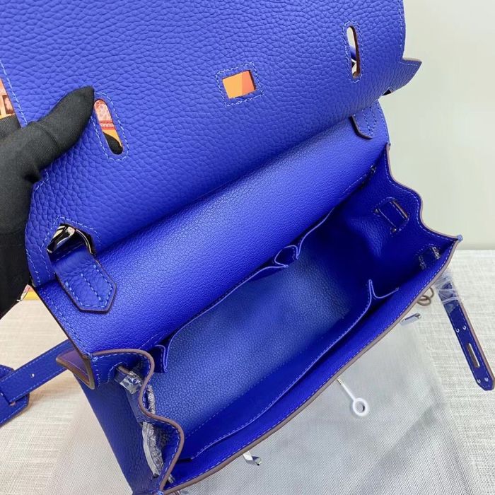 Genuine Cowhile Leather Women Crossbody Bag