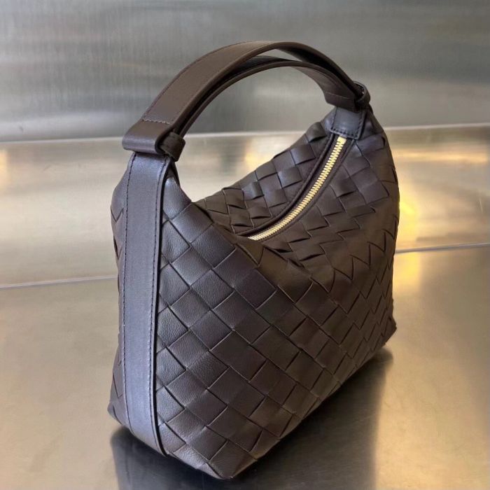 Genuine Lambskin Leather Nimi Wallace Bag Designer Woven Tote Bag