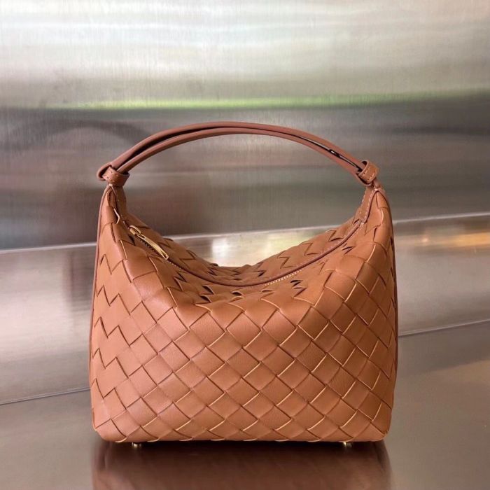 Genuine Lambskin Leather Nimi Wallace Bag Designer Woven Tote Bag