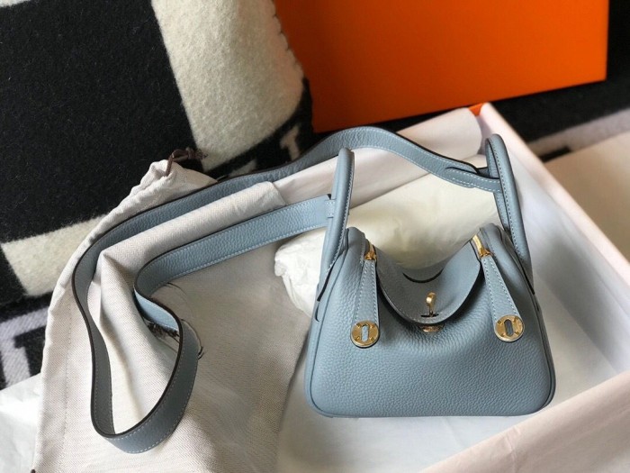 Genuine Calfskin Togo Leather Bag Designer Lindy Bags