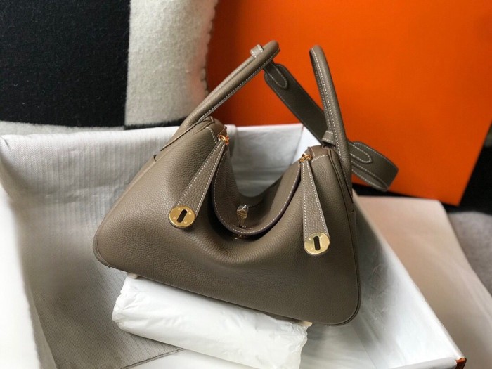 Genuine Calfskin Togo Leather Bag Designer Lindy Bags