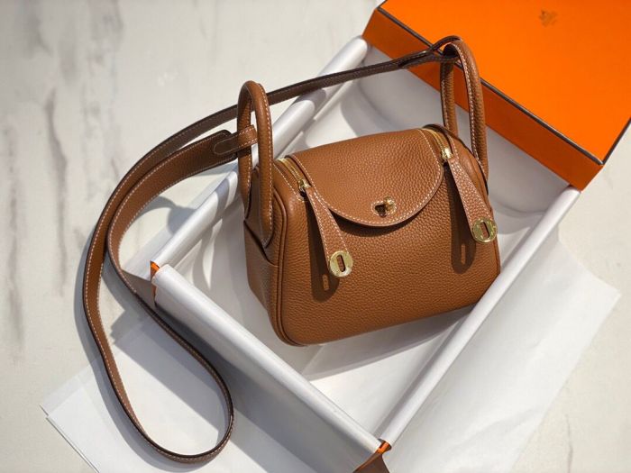 Genuine Calfskin Togo Leather Bag Designer Lindy Bags