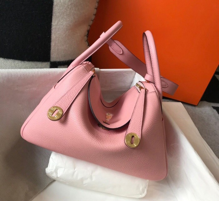 Genuine Calfskin Togo Leather Bag Designer Lindy Bags