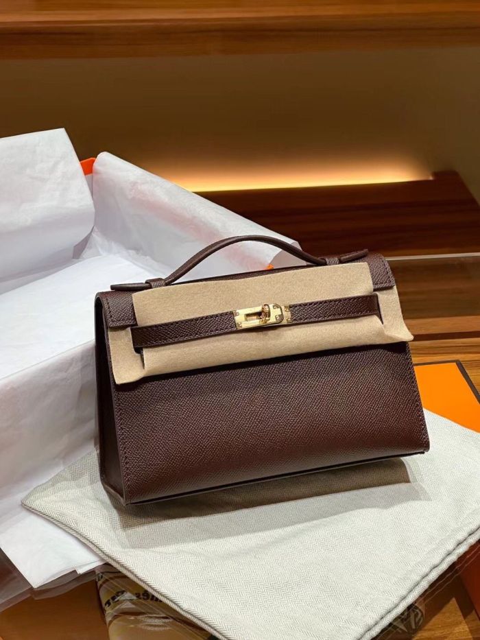 Epsom Leather Tote Crossbody Bag