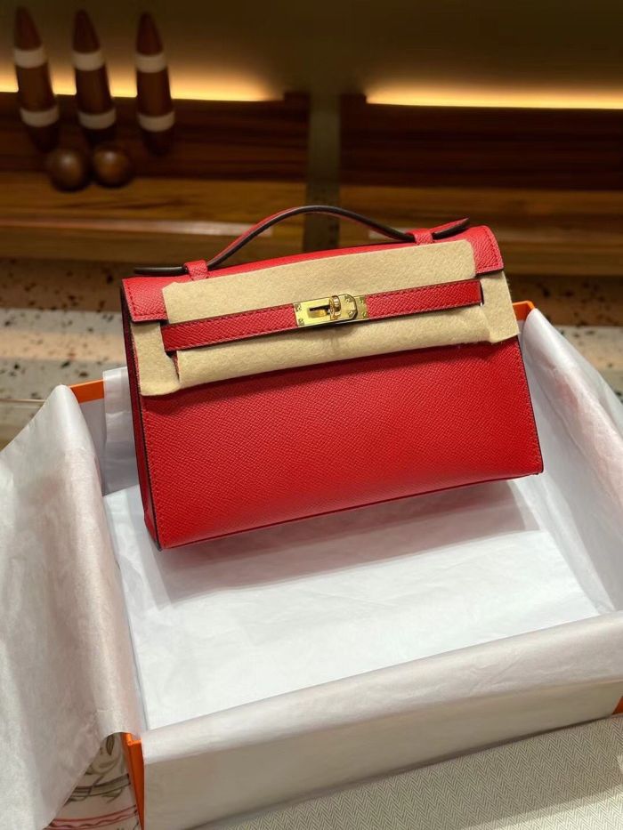 Epsom Leather Tote Crossbody Bag