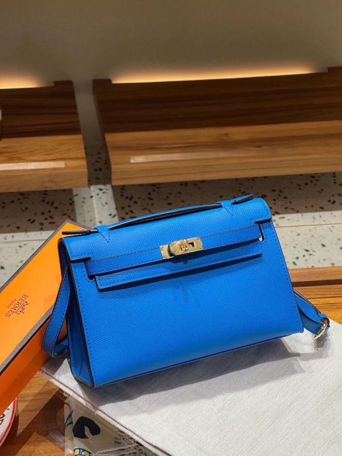 Epsom Leather Tote Crossbody Bag