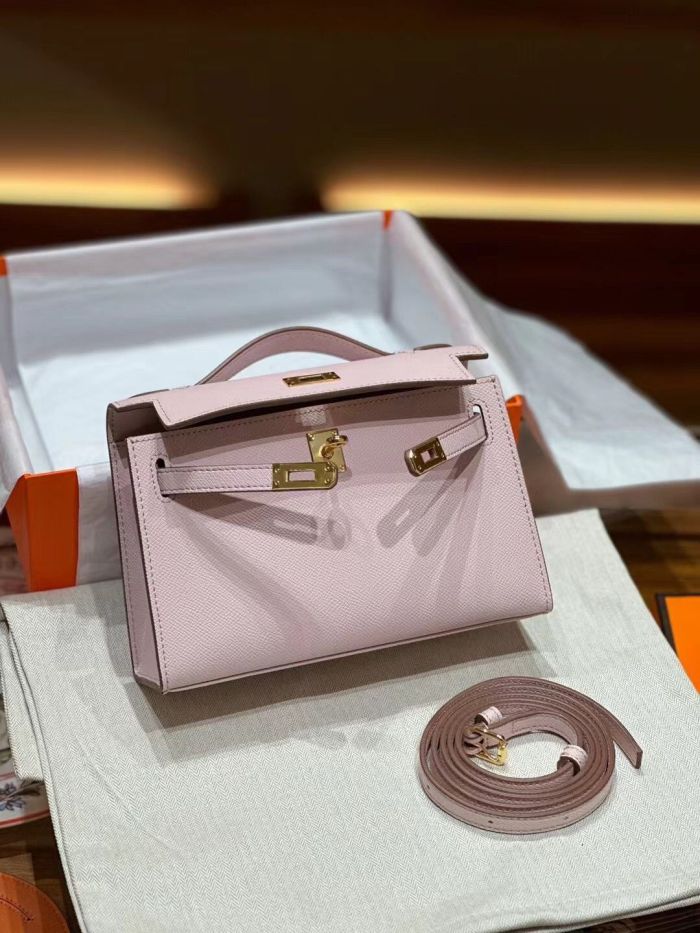Epsom Leather Tote Crossbody Bag