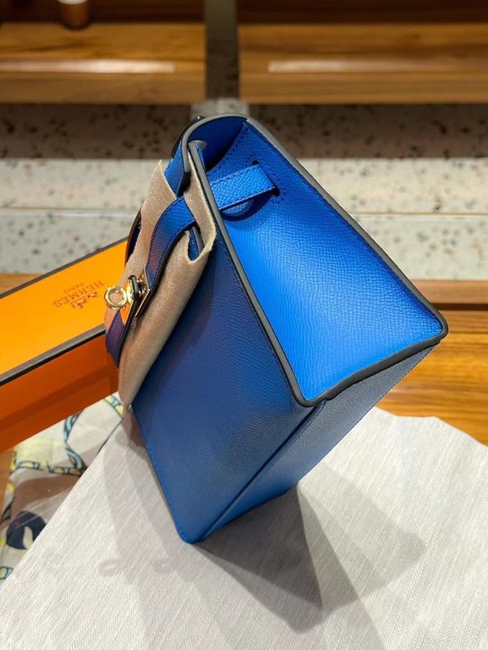 Epsom Leather Tote Crossbody Bag