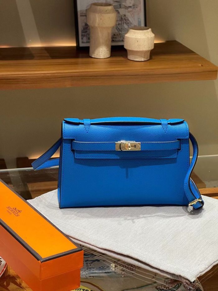 Epsom Leather Tote Crossbody Bag