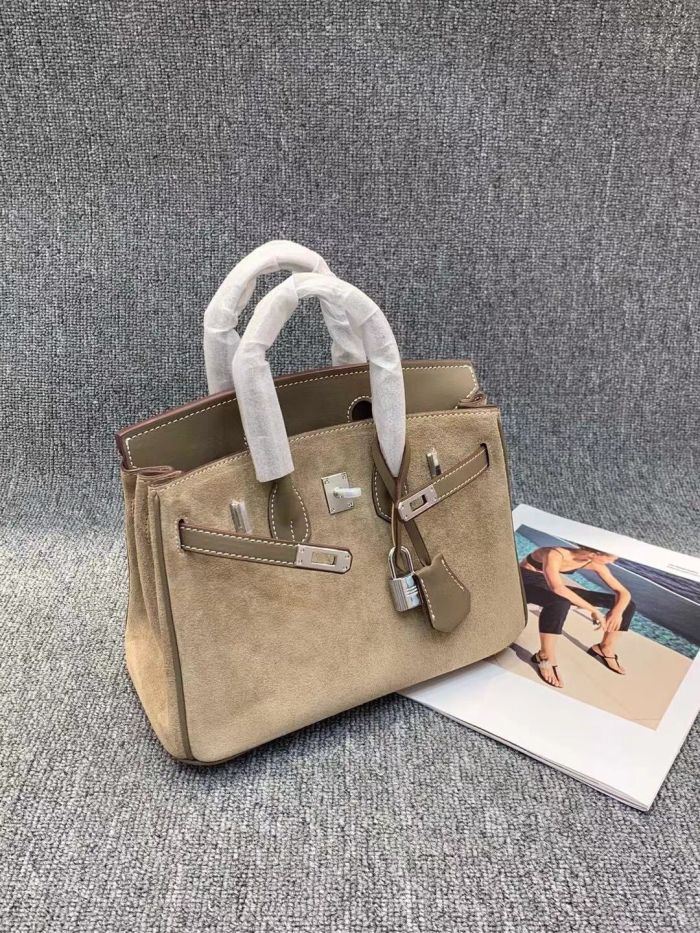 Genuine Leather Top Handle Bag Designer Handbag