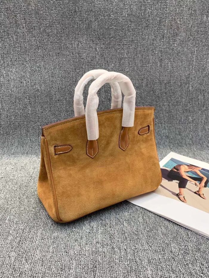 Genuine Leather Top Handle Bag Designer Handbag
