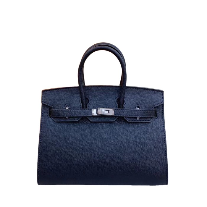 Genuine Epsom Leather Top Handle Bag